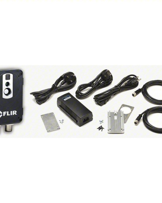 FLIR Infrared Camera Kit for High/Low Temperature Measurement, 9 Hz, Ethernet Connectivity, No Laser Sighting