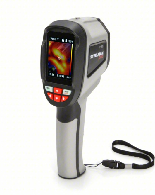 STEELMAN PRO Thermal Camera 800 x 480 with SD Card – 57° x 41° Infrared Imaging Camera
