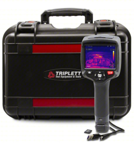 Triplett Thermal Imaging Camera 384 x 288 with USB &amp; Wireless – 50mK IR Resolution, 41.5° x 31.1° FOV