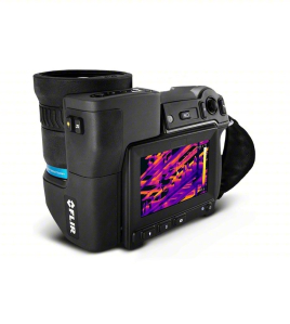 FLIR T1K Infrared Thermal Camera 800 x 480 with USB &amp; Light/Sound Alarm – 45° x 34° FOV