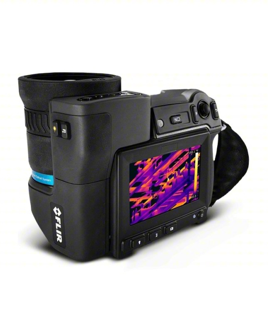 FLIR T1K Infrared Thermal Camera 800 x 480 with USB & Light/Sound Alarm – 12° x 9° FOV