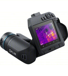 FLIR T800 Infrared Thermal Camera 640 x 480 with SD Card, USB & Wireless – 24° x 18° / 42° x 32°, 30 Hz Frame Rate