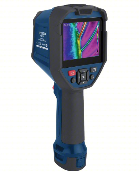 REED Instruments Thermal Imager 640 x 480 with USB – 56° x 42° Wide Angle Infrared Camera with Light REED Instruments Thermal Imager 640 x 480 with USB – 56° x 42° Wide Angle Infrared Camera with Light