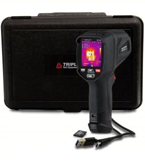 Triplett Thermal Imaging Camera 256 x 192 / 320 x 240 with USB – 50mK IR, 62° x 48° FOV