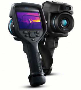 FLIR Exx Infrared Thermal Camera 640 x 480 with SD Card, USB & Wireless – 14° x 10° FOV, Digital Display