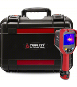 Triplett IRTC800 Thermal Imager 640 x 480 with SD Card, USB &amp; Wireless – 56° x 42° FOV, Digital Display &amp; Light