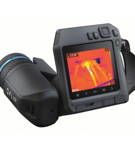 FLIR T500 Infrared Thermal Camera 640 x 480 with SD Card, USB &amp; Wireless – 14° x 10° FOV, Digital Display &amp; Sound Alarm