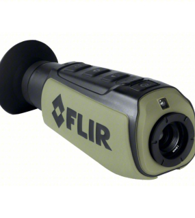 FLIR Thermal Monocular with 2x/4x Magnification, 18°–14° FOV & 9 Hz Refresh Rate