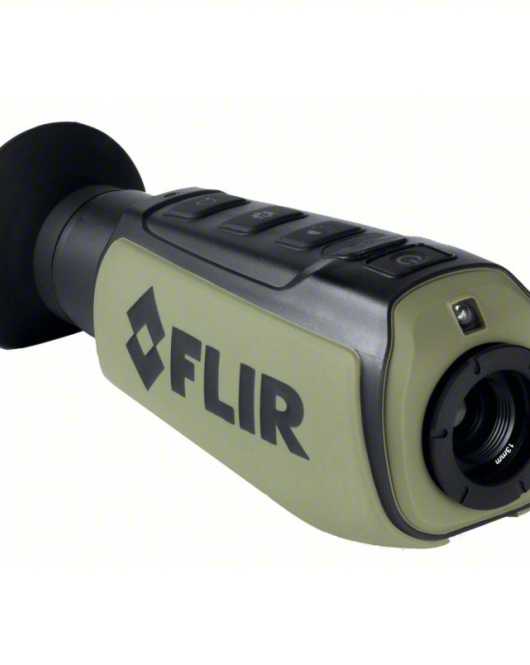 FLIR Thermal Monocular with 2x/4x Magnification, 18°–14° FOV & 9 Hz Refresh Rate