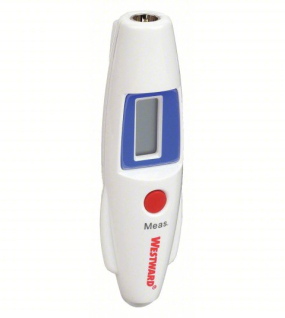 WESTWARD 1VER1 Infrared Thermometer (Non-Contact IR Gun, Max/Min Temperature, Fixed Emissivity 0.95, Pocket-Sized Handheld Design)