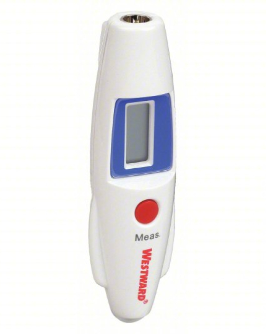 WESTWARD 1VER1 Infrared Thermometer (Non-Contact IR Gun, Max/Min Temperature, Fixed Emissivity 0.95, Pocket-Sized Handheld Design) WESTWARD 1VER1 Infrared Thermometer (Non-Contact IR Gun, Max/Min Temperature, Fixed Emissivity 0.95, Pocket-Sized Handheld Design)