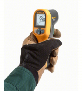 FLUKE 59 MAX Infrared Thermometer (Non-Contact IR Temperature Gun, Avg/Diff/Max/Min, Adjustable Emissivity 0.10–1.00)