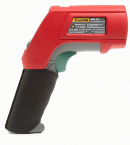Fluke FLK-568 EX/ETL Intrinsically Safe Infrared Thermometer with USB – Adjustable Emissivity (0.10–1.00) &amp; Minimum Temperature Function