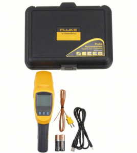 Fluke 572-2/CWG Infrared Thermometer with Adjustable Emissivity (0.10–1.00) – Max/Min/Average/Difference Temperature Measurement