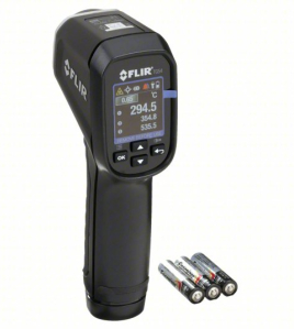 FLIR TG54-2 Infrared Thermometer with Adjustable Emissivity (0.01–1.00) – Max/Min/Average/Difference Temperature Measurement