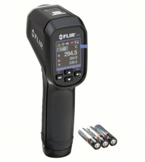 FLIR TG54-2 Infrared Thermometer with Adjustable Emissivity (0.01–1.00) – Max/Min/Average/Difference Temperature Measurement