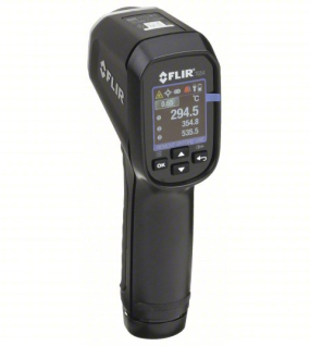 FLIR TG54-2 Infrared Thermometer with Adjustable Emissivity (0.01–1.00) – Max/Min/Average/Difference Temperature Measurement
