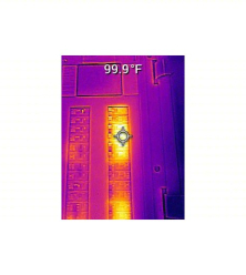 FLIR TG165-X Thermal Imaging Infrared Camera with SD Card & USB – Adjustable Emissivity (0.10–0.99) Full-Size Thermal Scanner