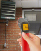 TRIPLETT IRT225 Infrared Thermometer (Non-Contact IR Temperature Gun, Max/Min Tracking, Fixed Emissivity 0.95, Mini Body, NFC Enabled) TRIPLETT IRT225 Infrared Thermometer (Non-Contact IR Temperature Gun, Max/Min Tracking, Fixed Emissivity 0.95, Mini Body, NFC Enabled)