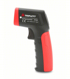 TRIPLETT IRT225 Infrared Thermometer (Non-Contact IR Temperature Gun, Max/Min Tracking, Fixed Emissivity 0.95, Mini Body, NFC Enabled)