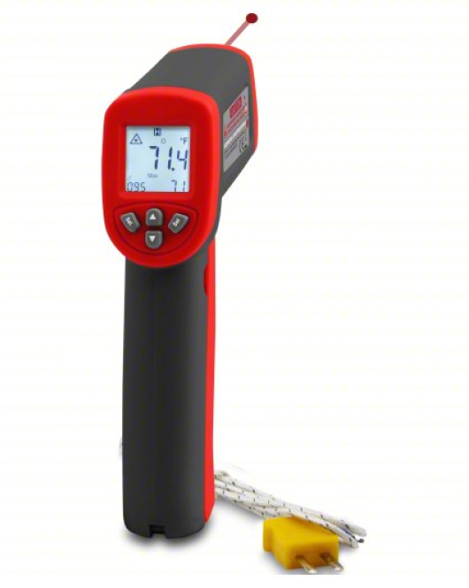 Triplett IRT227-NIST Infrared Thermometer with NFC & NIST Certificate – Max/Min/Average/Difference Temperature Measurement