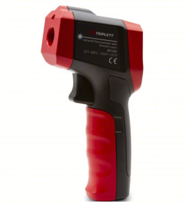 TRIPLETT IRT350-NIST Infrared Thermometer (Non-Contact IR Gun, Avg/Min/Max/Diff Modes, NFC Enabled, NIST Calibrated)