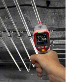 TRIPLETT IRT350-NIST Infrared Thermometer (Non-Contact IR Gun, Avg/Min/Max/Diff Modes, NFC Enabled, NIST Calibrated) TRIPLETT IRT350-NIST Infrared Thermometer (Non-Contact IR Gun, Avg/Min/Max/Diff Modes, NFC Enabled, NIST Calibrated)