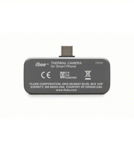FLUKE IR Smart Phone Thermal Imaging Adapter (14°F to 1,022°F, 56° x 42° FOV, Industrial Grade IR Attachment)