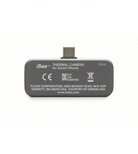 FLUKE IR Smart Phone Thermal Imaging Adapter (14°F to 1,022°F, 56° x 42° FOV, Industrial Grade IR Attachment)