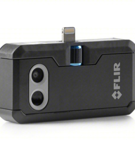 FLIR IR Smart Phone Thermal Imaging Adapter (-4°F to 752°F, 55° x 43° FOV, Adjustable Emissivity Mobile IR Camera)