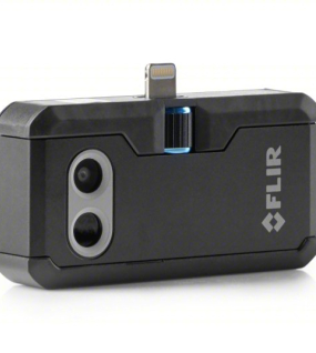 FLIR IR Smart Phone Thermal Imaging Adapter (-4°F to 752°F, 55° x 43° FOV, Adjustable Emissivity Mobile IR Camera)