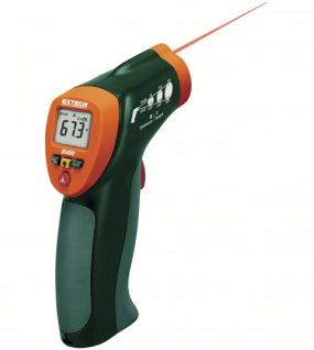 EXTECH IR400-NIST Infrared Thermometer (-4°F Min Temp, Fixed Emissivity 0.95, NIST Certified IR Temperature Gun)