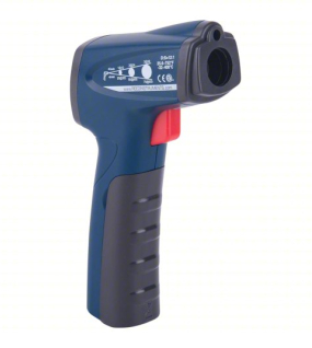 REED Instruments R2300-NIST Infrared Thermometer with NIST Calibration Certificate – Adjustable Emissivity (0.10 to 1.00) & Max/Min Temperature Tracking