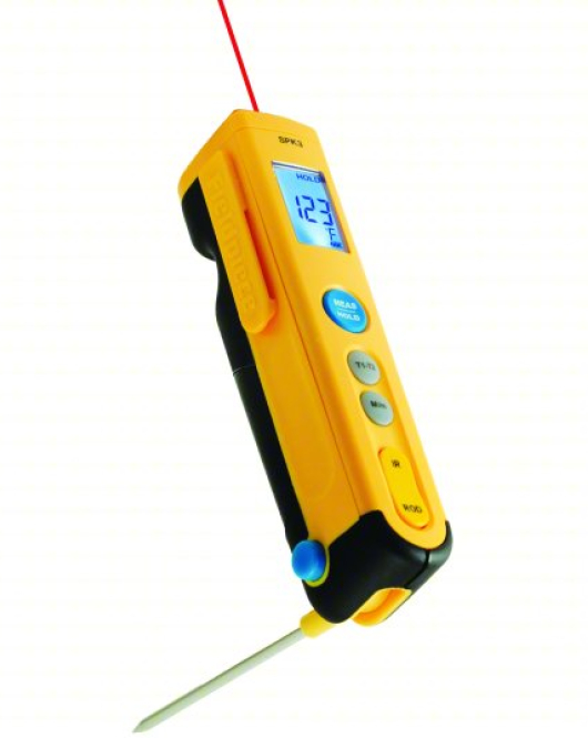 Fieldpiece SPK3 Dual Temperature Infrared Thermometer – Compact Non-Contact Thermometer with Max/Min Temperature Functions Fieldpiece SPK3 Dual Temperature Infrared Thermometer – Compact Non-Contact Thermometer with Max/Min Temperature Functions