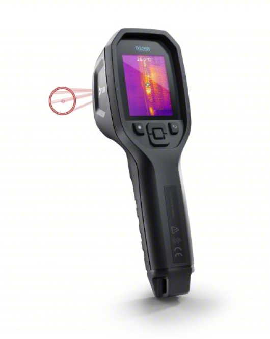 FLIR TG298 Infrared Thermometer with Thermal Imaging – Max/Min/Difference Temperature, Adjustable Emissivity (0.1–0.99) Professional Thermal Camera