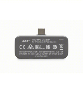 FLUKE Thermal Camera for iOS & USB-C Phones (-4°F to 1,022°F, 56° x 42° IR Imaging Adapter)